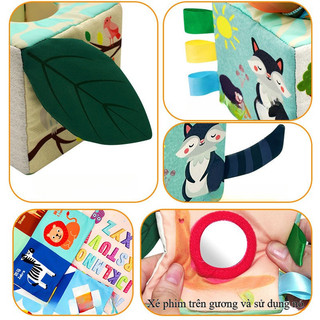 Đồ Chơi Montessori Hộp đựng Khăn Giấy,Rèn Luyện Khả Năng Cảm Giác Của Trẻ,Đồ Chơi Giáo Dục Cho Trẻ Sơ Sinh