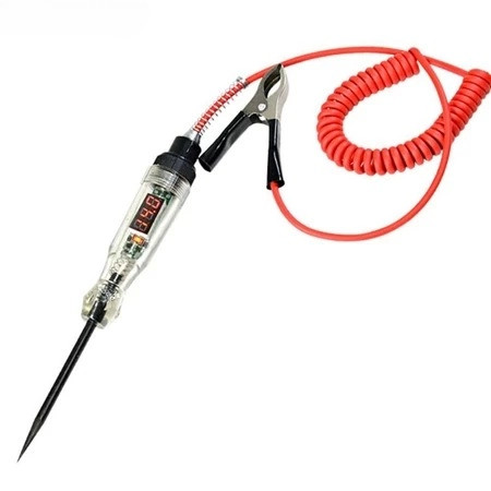 Bút Thử Điện Ô Tô DC 6V 12V 24V 120V Kiểm Tra Điện Áp Xe Tải, Máy Kiểm Tra Mạch Tự Động Chuyên Nghiệp