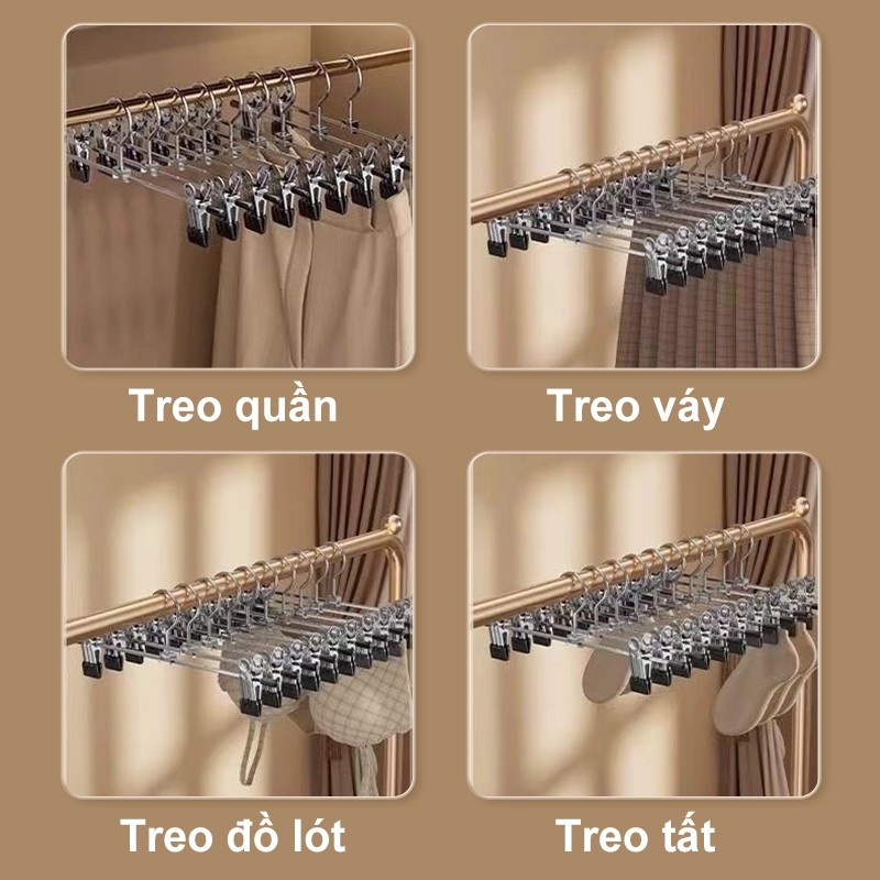 𝐎𝐥𝐢𝐟𝐞 Móc Áo Cấu trúc dày Treo Áo Dùng cho cả khô và ướt Đồ móc phơi đồ Có thể trượt điều chỉnh loại chống trượt