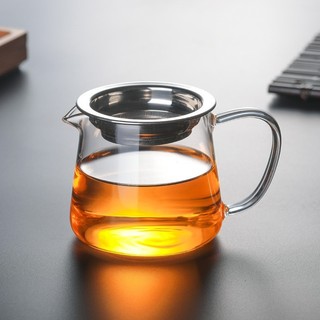 Tống chuyên trà thủy tinh chịu nhiệt cao cấp (có mẫu kèm lọc trà Inox)