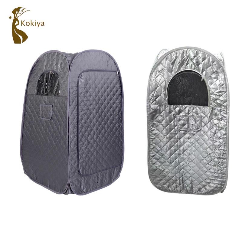 Lều xông hơi gấp di động chống nước, hai mặt, dây kéo, 57x31x31inch, dùng cho 1 người toàn thân SPA