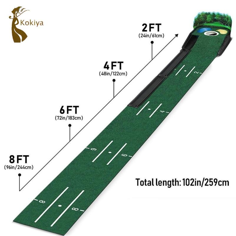 Thảm tập putting golf cho sân sau, quà tặng cho người yêu golf