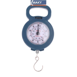 Onetimingcool Con trỏ Móc lò xo Cân câu cá di động Công suất 10kg Thực phẩm Cân kỹ thuật số Cân hành lý Cân VN