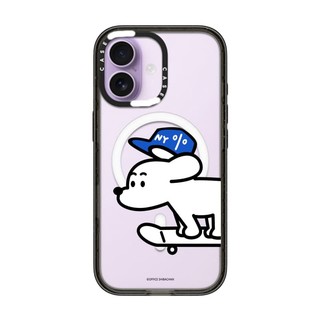 CASECASE X Skater JOHN StandardCase Black Edge Clear Hard Từ Hút Tác Động Dành Cho Apple IPhone 12 13 14 15 16 17 Pro Max Air Plus Có Hộp