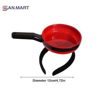 Bigdealssuper 1 Cái Ngộ nghĩnh Sáng Tạo Dành Cho Nữ Trẻ Em Bé Gái Dễ Thương Tấm Chảo Trứng Chiên Băng Đô Quấn Tóc Phụ Kiện Ngộ nghĩnh Tóc Hoop siêu