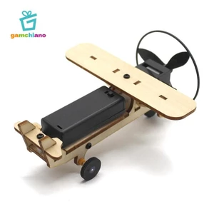 Gamchiano 3D Lắp Ráp Mô Hình Máy Bay Sở Thích Trang Trí Bàn Làm Việc DIY Khoa Học Thí Nghiệm Bộ