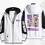 YB1 Sát Nhân Máy Bay Không Người Lái Uzi anime Dây Kéo Áo Khoác Áo Unisex Top Vải BY1