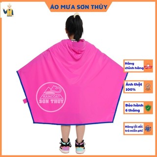 (HÀNG SỊN ) Áo mưa TRẺ EM CÁNH RƠI -Sơn Thủy nhựa PVC an toàn, siêu bền - áo mưa cho bé trai, hình in hoạt hình đáng yêu