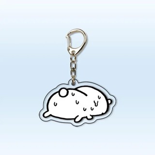 Cute JOKE BEAR AND FRIENDS Expression Acrylic Keychain Student Small Gift Decoration Creative Fun Small Pendant Toys