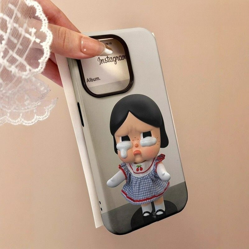 【✨Spot】[Ốp điện thoại Crybaby] ốp lưng iphone 16 pro / Apple 15promax / 14 plus/13 /xs/xr, chống sốc
