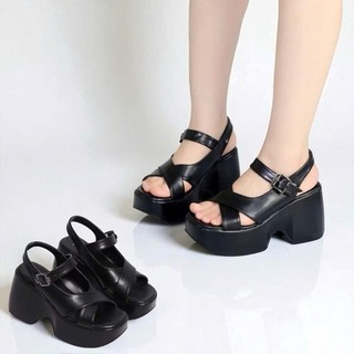 GIÀY SANDAL QUAI CHÉO MỚI VỀ CAO 9CM XINH EE PPYY