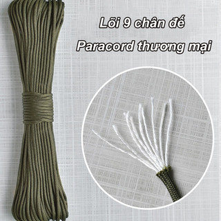 Dây dù da dụng 31m thiết kế chuyên cho hoạt động ngoài trời cắm trại leo núi và ứng dụng trong kỹ năng sinh tồn