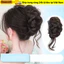 ESSENCEH Tóc Bun Móng Vuốt Kẹp, Tóc Xoăn Tổng Hợp Bun Đầu Tóc Giả, Nâu Tự Nhiên Đen Lông Tơ Tóc Nữ