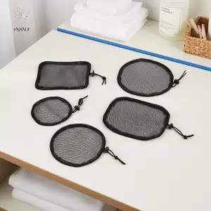 HNKMP Lưới Tóc Giả Lưới Co Giãn Thoáng Khí Mũ Tóc Dây Rút Có Thể Điều Chỉnh Cho Tóc Giả Và Tóc Giả 5 Chiếc Sử Dụng Tại Nhà.