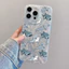 Ốp Cá Voi Cá Mập Dễ Thương Cho OPPO A6 A5 A3 Pro A3X A5X A6X A6C Reno 15F 13F 12F 11F 15 13 11 12 10 Pro 5G 8 8T 7Z 8Z Cover Thời Trang Bạc Áo Giáp Laser Họa Tiết Lông Mờ