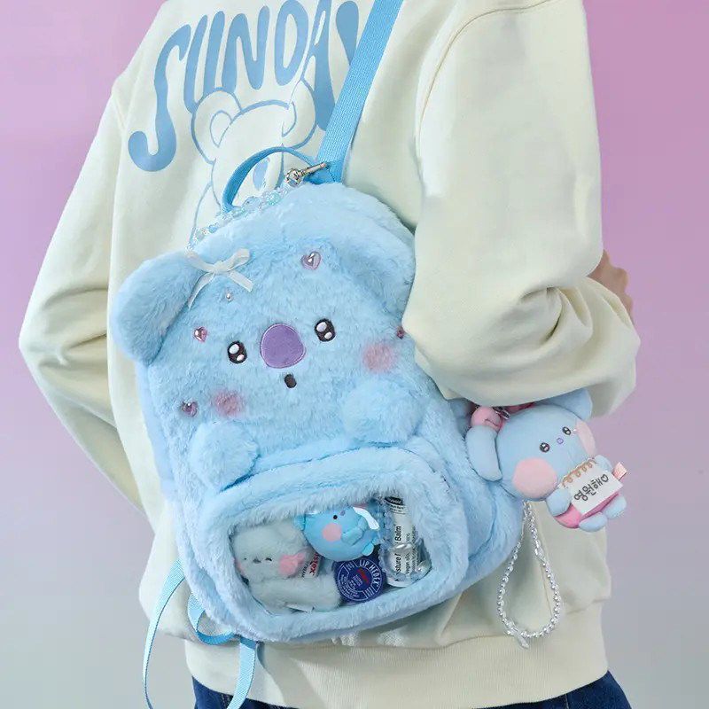 BT21 BTS minini Ba Lô Sang Trọng Đau Túi Bảo Quản Du Lịch Ba Lô Sóng Hàn Quốc Hàng Hóa 6.13
