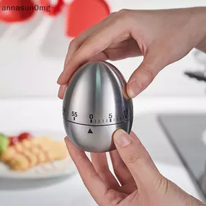 AA Trứng Hẹn Giờ Hình Trứng Nhà Bếp Hẹn Giờ Cấu Trúc Cơ Khí Nguyên Chất Cho Thời Gian An Toàn Và Chính Xác Của Bạn Nấu Ăn Và Nướng Bánh VN