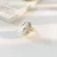 PNPIA- Nhẫn Ngọc Trai Mới Tuyên Bố Hình Dạng Nhẫn Có Thể Điều Chỉnh Cho Nữ Hàn Quốc Nhẫn Ngón Tay Trang Sức Thời Trang Nữ Tặng Đảng Phụ Kiện Sang Trọng
