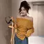Áo thun dài tay chấm bi kiểu Pháp dành cho nữ Mùa hè Phong cách mới Slim-Fit
