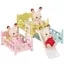 Sylvanian Families Furniture [Baby Triple Bunk Bed] C-219 ST Mark Certified, for ages 3 and up, Toy Dollhouse, EPOCH Co., Ltd.