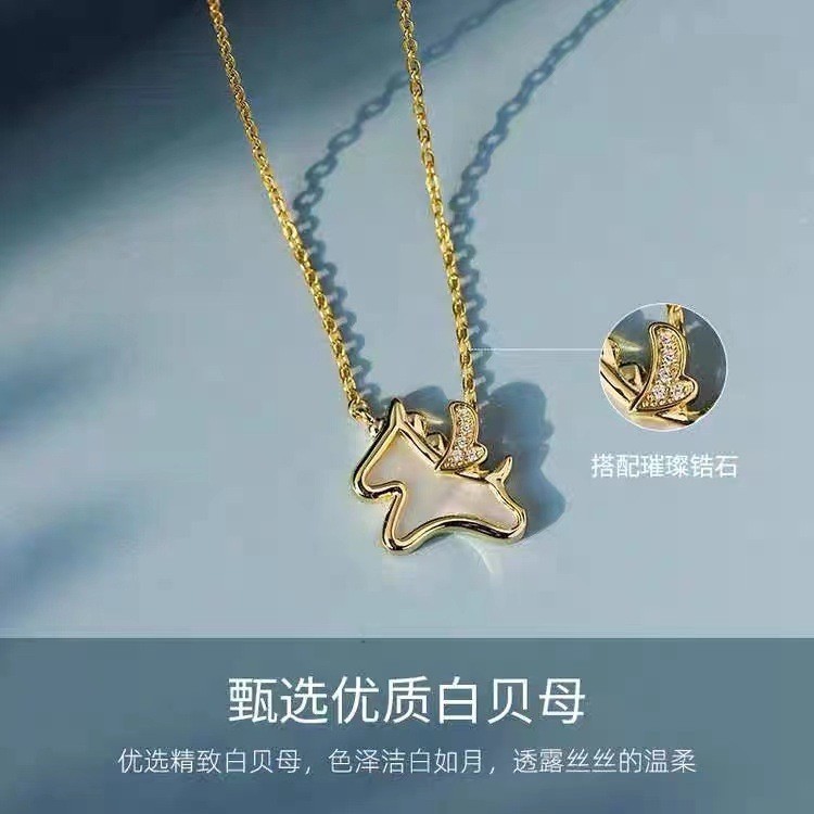 Vòng cổ kỳ lân ngọt ngào dễ thương và độc đáo