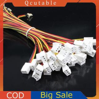 10 Cái / lốc 12V 3 Chân Nam Đến 3 Chân Nguồn Nối Dài Cho Quạt PC, Làm Mát CPU/GPU, Dây Điện Trở