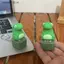 SRVN Lizard Fidget Đồ Chơi Móc Khóa Với Đèn Nhiều Màu Sắc Sạc Giảm Căng Thẳng Lo Âu Cảm Giác Vui Nhộn Động Vật Nút Âm Thanh Đồ Chơi.
