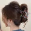 Kẹp Cá Mập WEETW Y2K, Móng Vuốt Tóc Ngôi Sao Phong Cách Dopamine Sáng, Kẹp Hàm Dễ Thương Chống Trơn Trượt Răng Mùa Xuân Mạnh Mẽ Nhẹ Kẹp Tóc Cá Mập Đuôi Ngựa Giá Đỡ