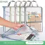 Túi đựng dây kéo lưới TUYỆT VỜI, Túi đựng hồ sơ trong suốt PVC dung tích lớn, Túi lưu trữ dữ liệu trong suốt di động đa chức năng Đồ dùng văn phòng trường học