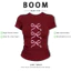 BOOM Áo Baby Tee Nữ Cotton Ôm Body-Áo Thun Ngắn Tay Y2K In Hình PhongCách Mùa Hè, Cổ Tròn Hàng Đầucách hàn quốc phong261