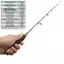 < WHPHous-t > 60cm 2 Đầu Cần Câu Cá Băng Mùa Đông Câu Chuyện Cực Carbon Cực Băng Cần Câu Cá Đẹp