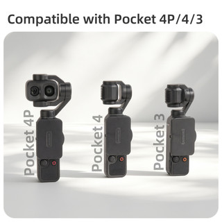 Dành Cho DJI OSMO Pocket 4P / 4 / 3 Màn Hình Bóng Bảo Vệ Từ Tính Hút Bóng Bỏ Túi 4 Pro Phụ Kiện Máy Ảnh