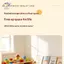Hộp sắp xếp đồ chơi hoạt hình trẻ em HFTOY có hộp đựng xe đẩy có thể mở rộng để du lịch và lưu trữ ~
