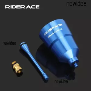 Bộ phễu dầu xe đạp NEWIDEA, Bộ phanh đĩa xe đạp RIDERACE, Bộ dụng cụ phanh đĩa xe đạp bằng hợp kim nhôm bền bỉ Công cụ bôi trơn phanh đĩa xe đạp MTB Xe đạp leo núi