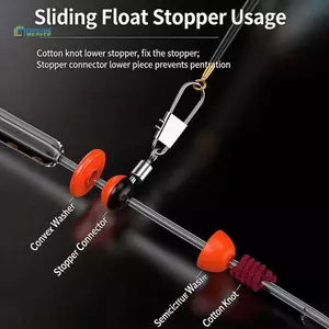 Đầu nối câu cá Qui Clip Phụ kiện hiệu quả để nâng cấp câu chuyện không cần rắc rối mới