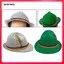 Fedora Mũ Len Nỉ Derby Bowler Mũ Có Thể Tháo Rời Lông Vũ Thanh Lịch Uốn Vành Mũ Thích Hợp Cho Nam Nữ Sự Kiện Vintage Giáng Sinh Halloween Ne