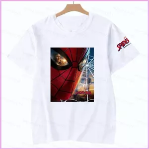 Người Nhện Thương Hiệu Ngày Mới 2026 Cùng Phong Cách 130cm-5XL Thoải Mái Áo Thun Tay Ngắn Áo tee