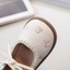Bella2026 Mẫu giày thời trangmới cho bé gái,giày côngchúa đáng yêu và thoải mái, giày lười PU mềmmại
