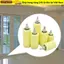 SNUGHOUSE Con lăn hướng dẫn cổng trượt, Hỗ trợ lắp ráp cổng nhựa Nylon, Phụ kiện cổng Vòng bi đôi dày dẫn hướng bánh xe trượt