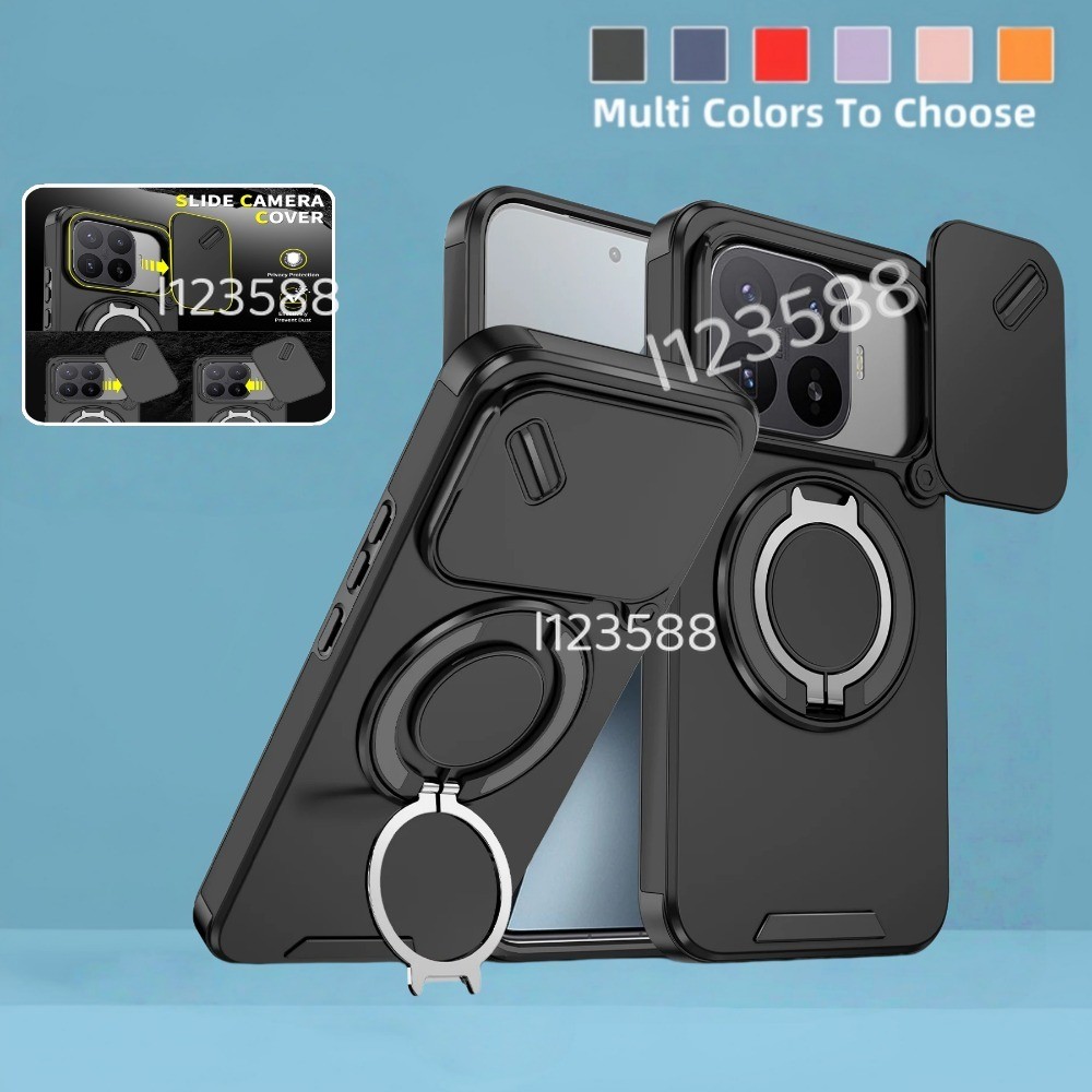 Dành Cho Xiaomi 17TPro 2026 Camera Trượt Bảo Vệ Ốp Lưng Điện Thoại Xiaomi 17T 17TPro Xiaomi17T Pro 5G Giá Đỡ Chắc Chắn Bao