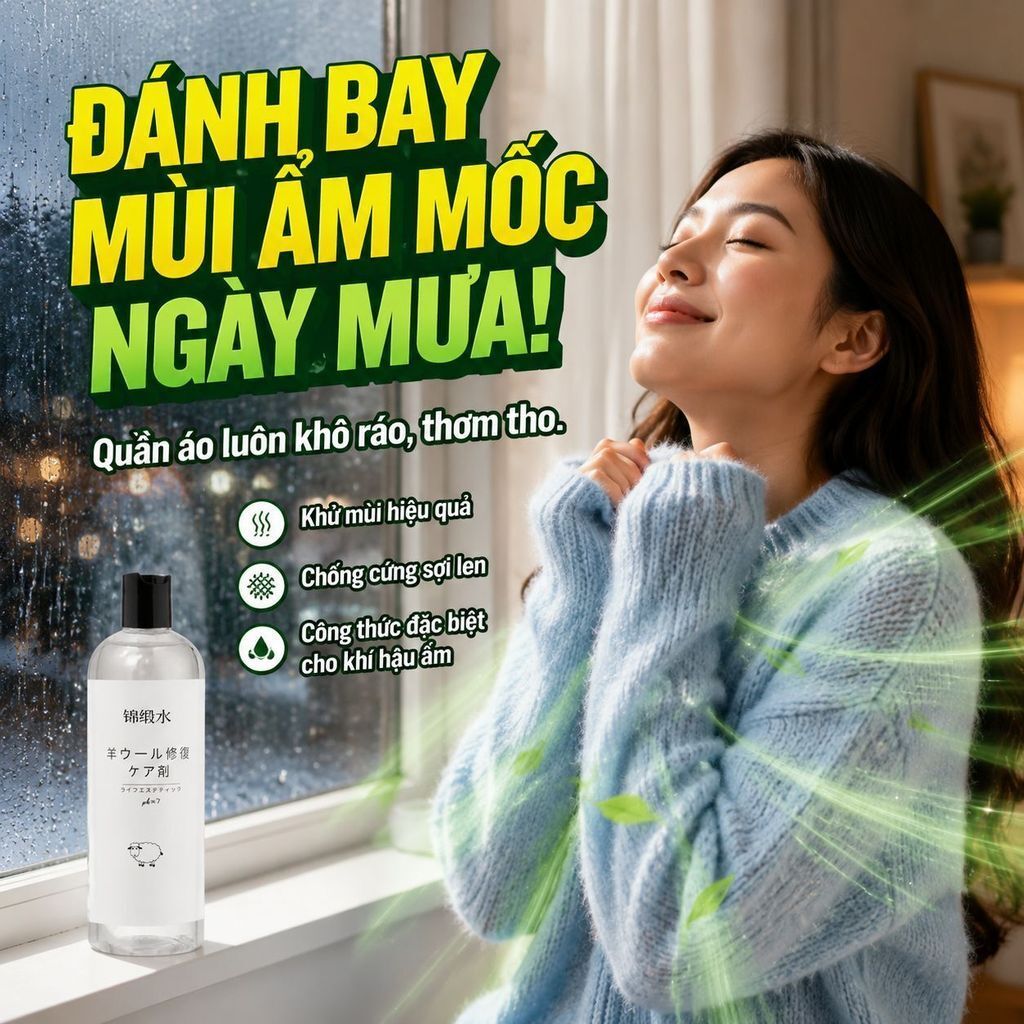 ⚡Hiệu quả phục hồi co rút len dung dịch phục hồi|Làm xốp mềm áo len thuốc dưỡng xốp|Tại nhà thuốc phục hồi co rút áo len
