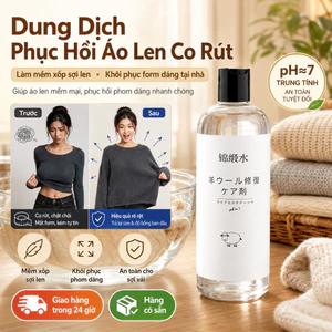 ⚡Hiệu quả phục hồi co rút len dung dịch phục hồi|Làm xốp mềm áo len thuốc dưỡng xốp|Tại nhà thuốc phục hồi co rút áo len
