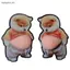Vỏ điện thoại Shiba Inu dễ thương 3D dễ thương Trang trí tiệc sinh nhật cho trẻ em Đồ dùng lễ hội [VN]