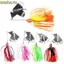 Buzzbait, bass pike walleye Walleye Beard mồi câu cá, 2023 14.7G Váy silicon tua rua spinner mồi Câu cá biển