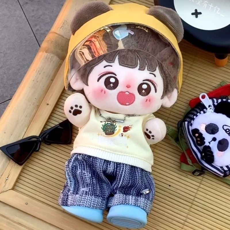 20cm Quần Áo Búp Bê Cotton Không Tay Làm Mới Bộ Đồ Sang Trọng Búp Bê Búp Bê Thay Thế Thuộc Tính