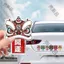Quốc Gia Hợp Thời Trang Sư Tử Xe Dán Phong Cách Trung Quốc Sư Tử Khiêu Vũ Sư Tử Vòng Hoa Xe Dán May Mắn May Mắn Điện Xe Máy Dán 26.3.22