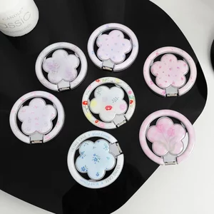 Giá đỡ điện thoại có thể gập lại họa tiết hoa cho điện thoại từ tính Vỏ bảo vệ Kindle