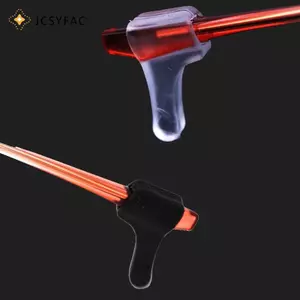 JCSYFAC 1 Cặp Kính Chống Trơn Trượt Móc Tai Đầu Kính Mắt Cầm Đền Silicon Chống Trượt Giá Đỡ Kính Khung Chân Tay Phụ Kiện Mới