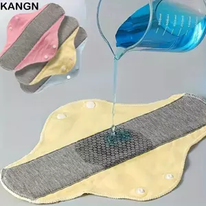 Tã người lớn KANGN, Quần lót có thể giặt được Vải kinh nguyệt mềm chống trượt Vệ sinh, Tấm lót vệ sinh nữ tính bền bỉ Thời kỳ Cotton Người cao tuổi Ngăn ngừa rò rỉ nước tiểu Kinh nguyệt thấm hút hàng tháng