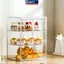 MAKY Chống Bụi Acrylic Display Case Store Món Tráng Miệng Bánh Thực Phẩm Bánh Ngọt Bánh Mì Hiển Thị Ra Mù Hộp Bảo Quản VN